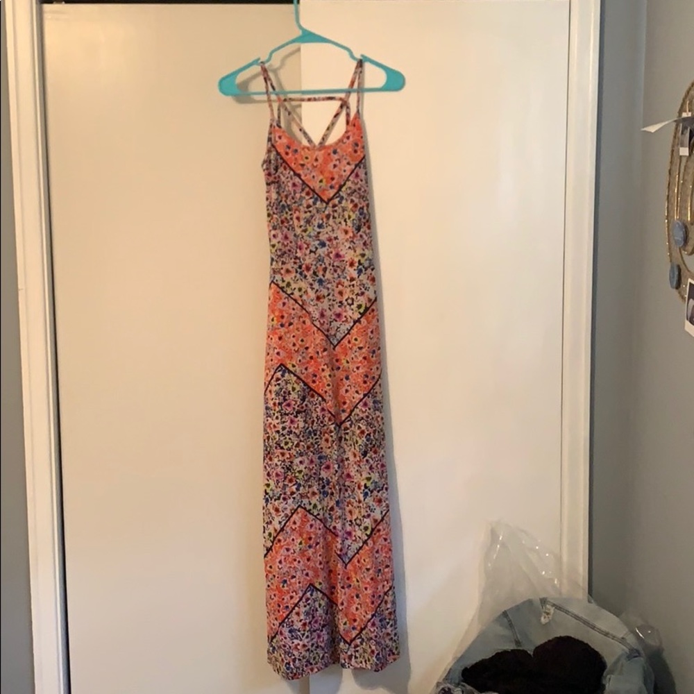 Floral maxi dress